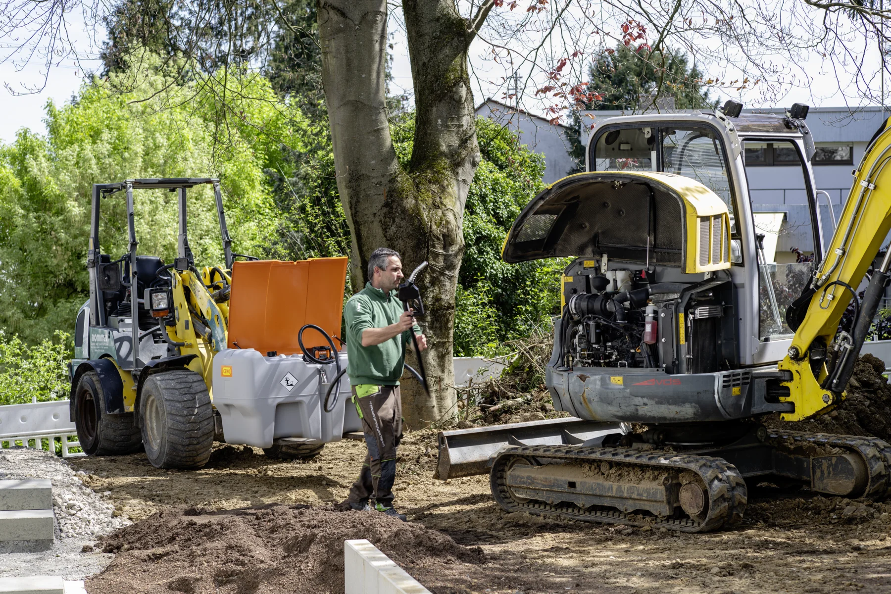 Mobile Tankanlage DT Mobil Easy für Diesel