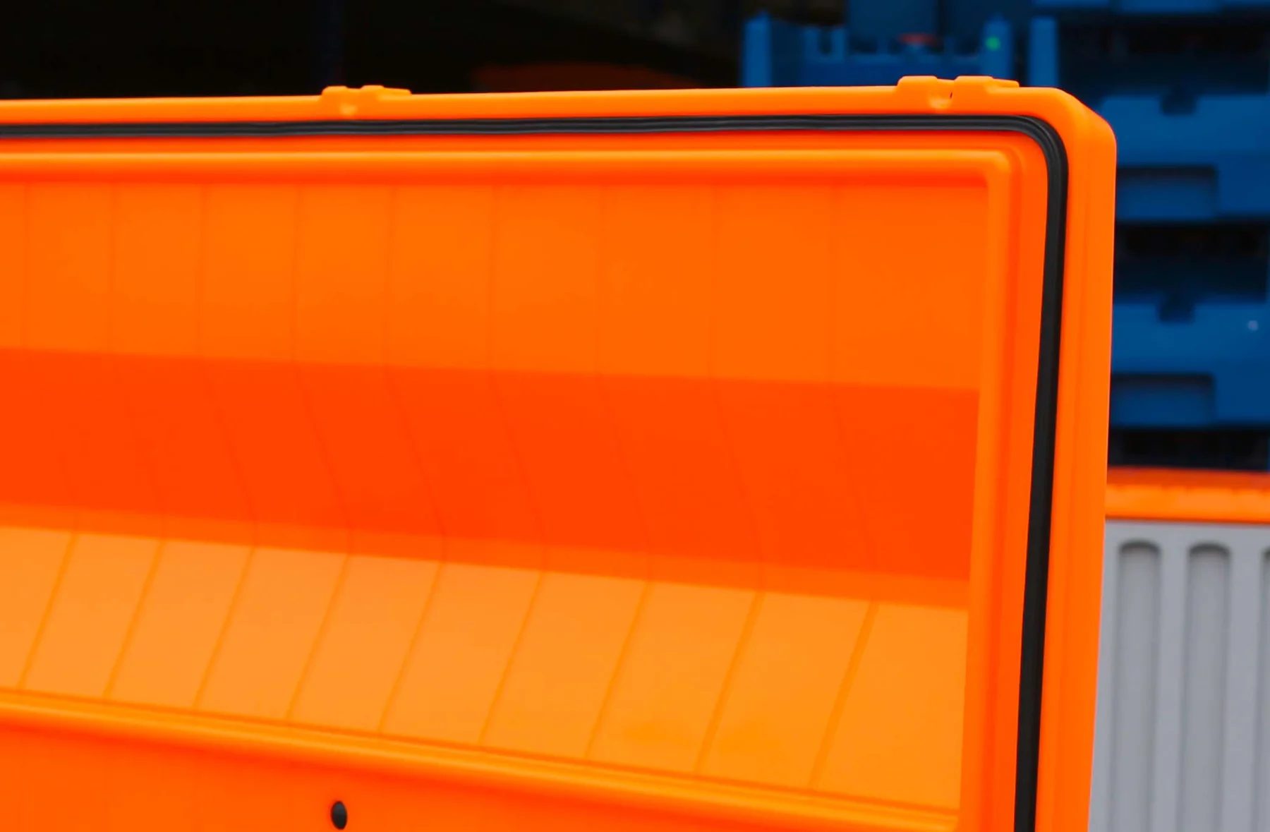 Miniature Chantier MSM – Container 30m3 Orange 1/50, Modèle MSM5, Neuf