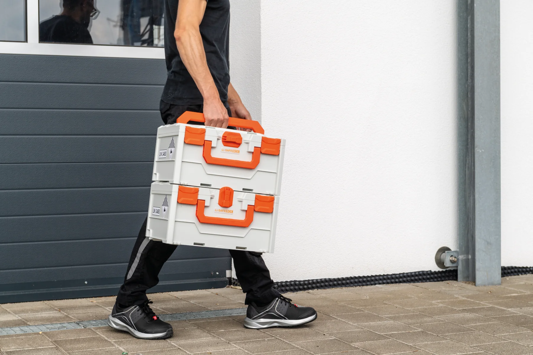 CEMO Li-SAFE Akku-Brandschutzbox Größe 2-L – 500x300x280 Mm – Für Lithium-Batterien Bis 5 Kg – UN-zugelassen