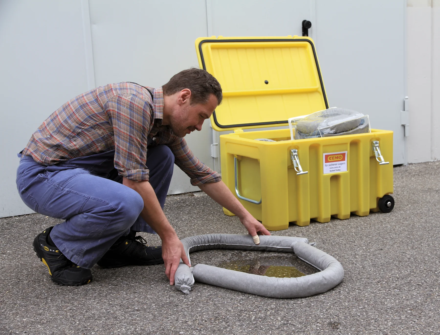 Serbatoio trasportabile d’emergenza Cemsorb universale