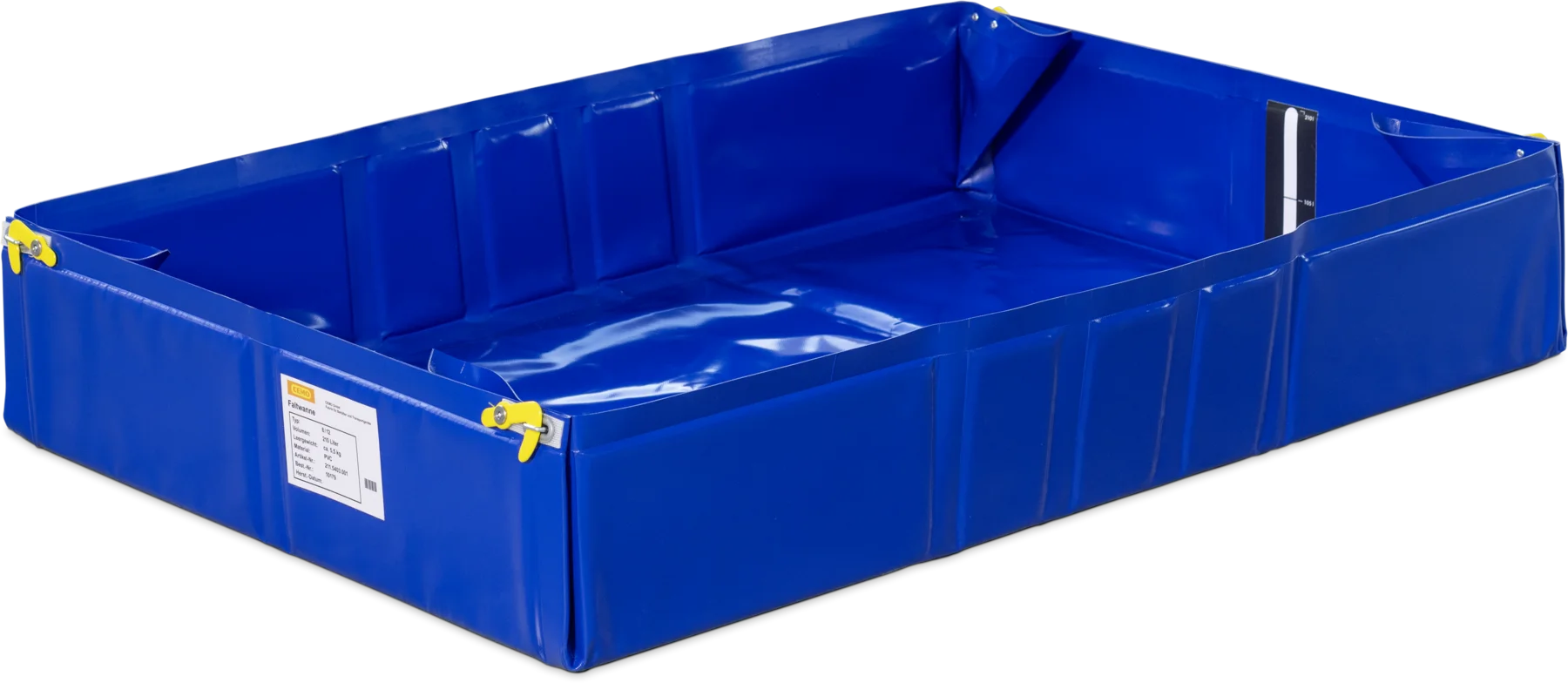 Vasca di raccolta pieghevole 8/12                            Vasca di raccolta pieghevole 8/12 volume di raccolta 210 l