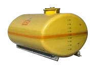 Oval tank GRP 7000 l, främre kupol