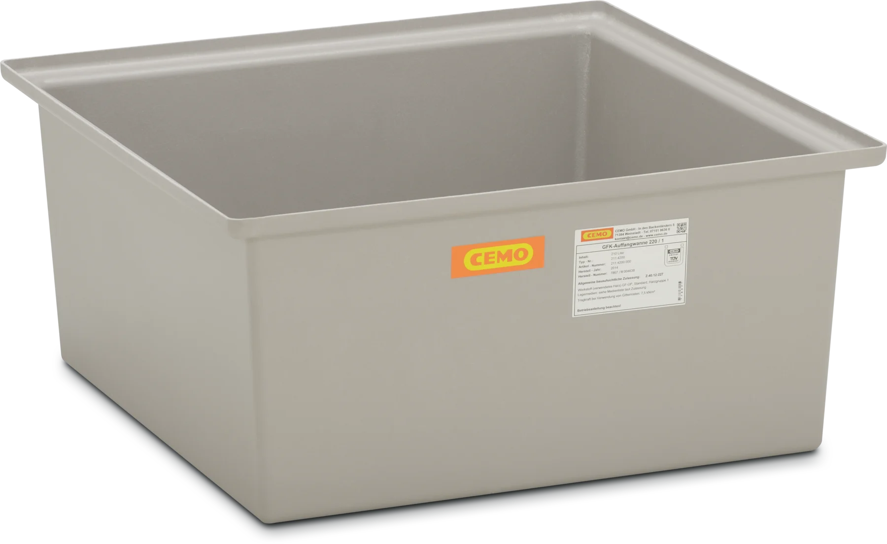 GRP sump pallet 220/1 without approval