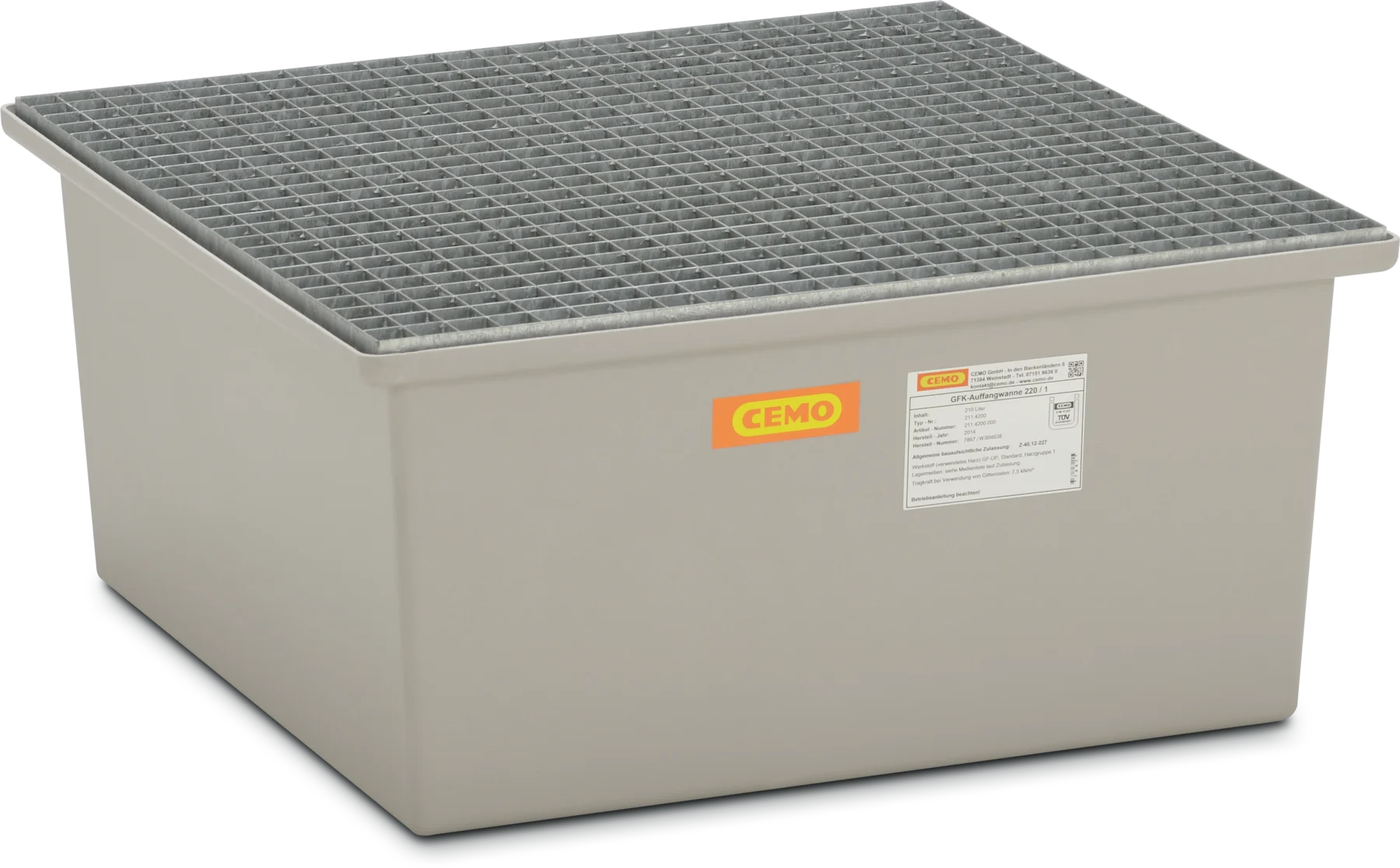 GRP sump pallet 220/1 without approval