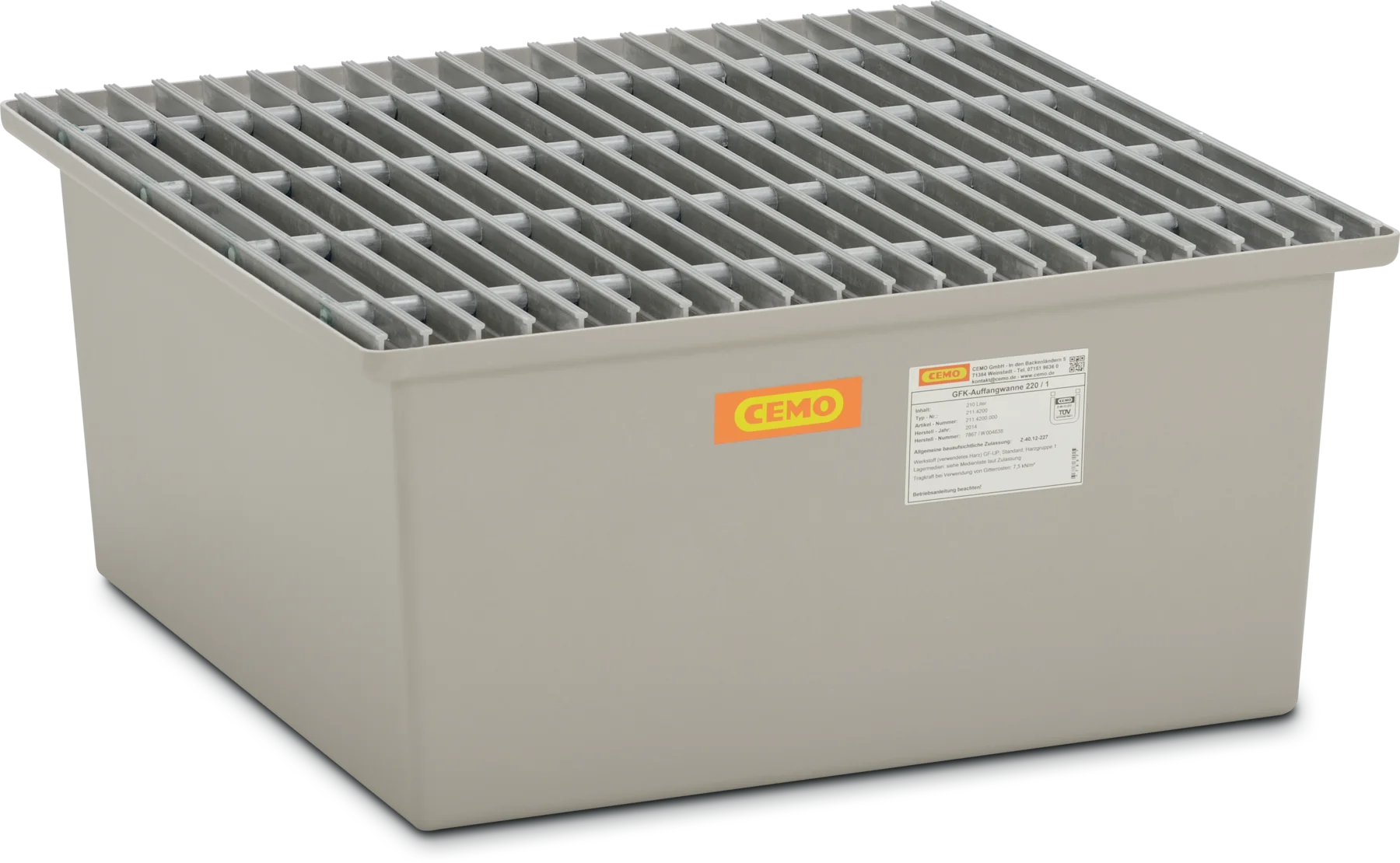 GRP sump pallet 220/1 without approval