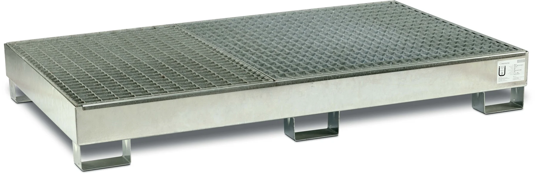 Sump pallet type SW6 galvanised model
