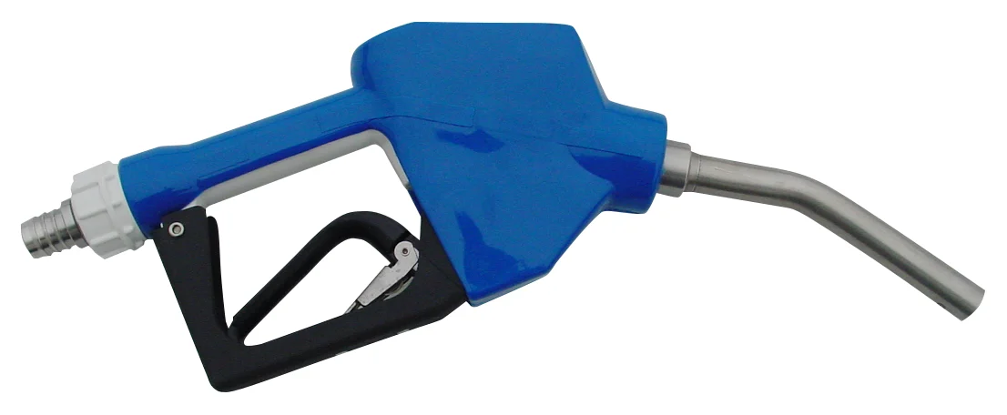 Automatic delivery nozzle with swivel joint