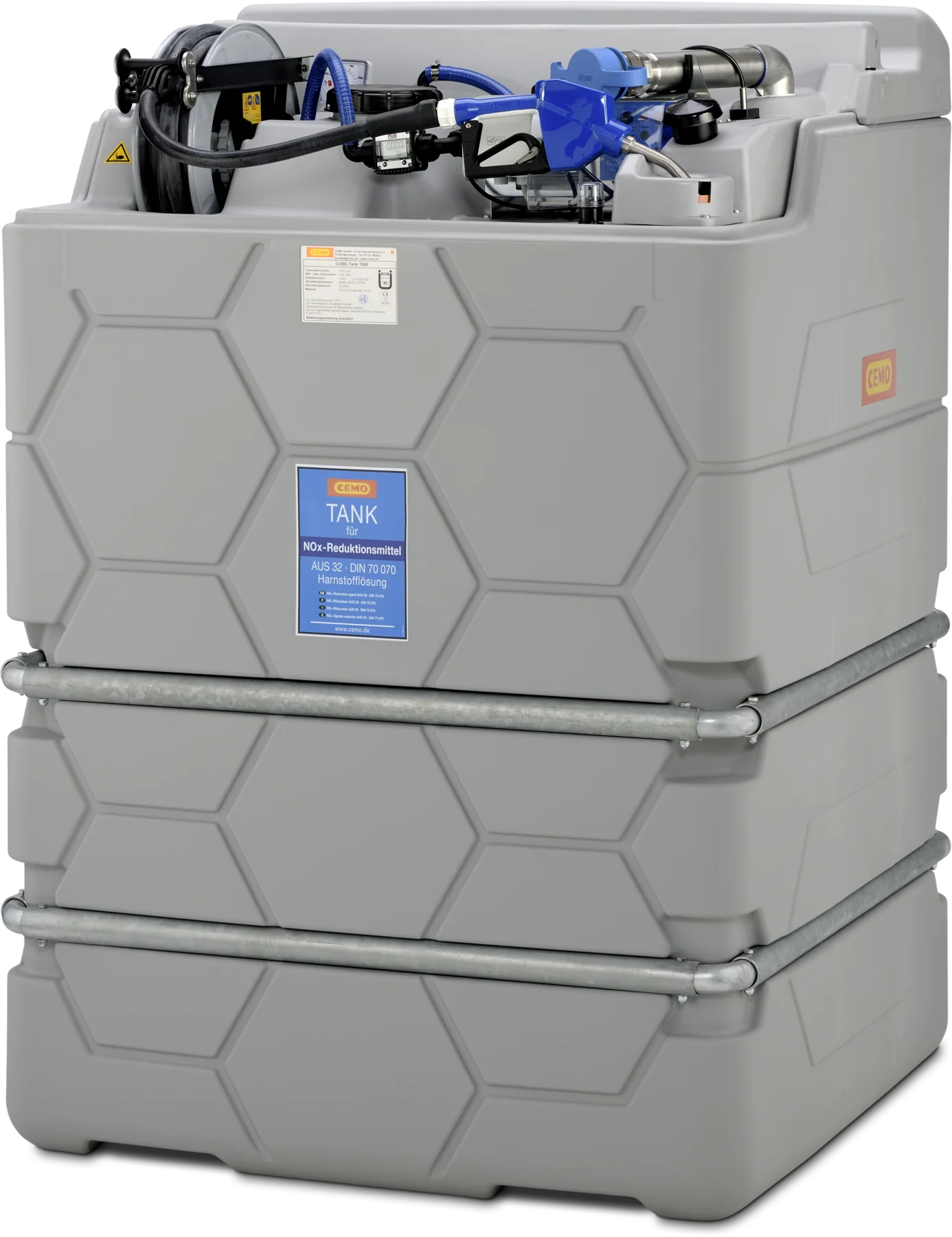 CUBE-Tank Indoor Premium 2,500 l for AdBlue® / DEF / ARLA 32