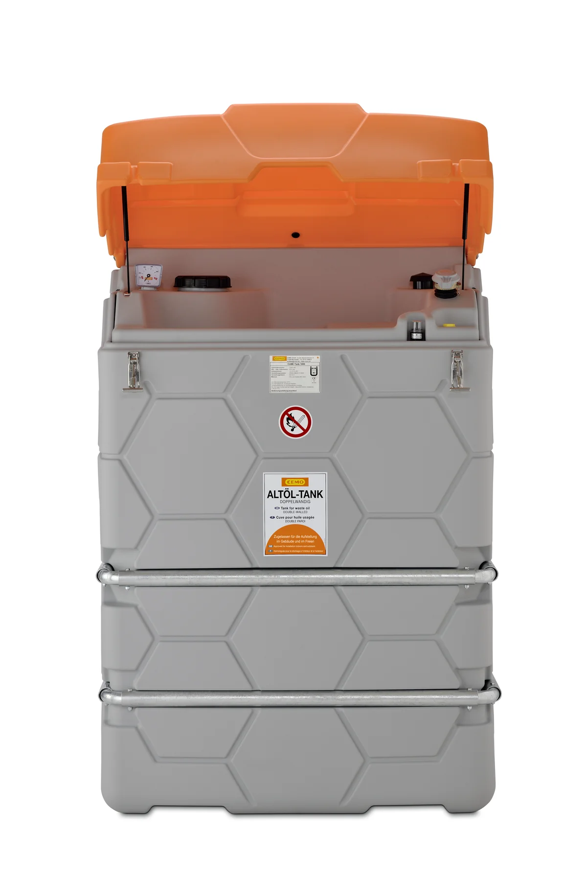 CUBE-Waste oil tank Outdoor, 2,500 l