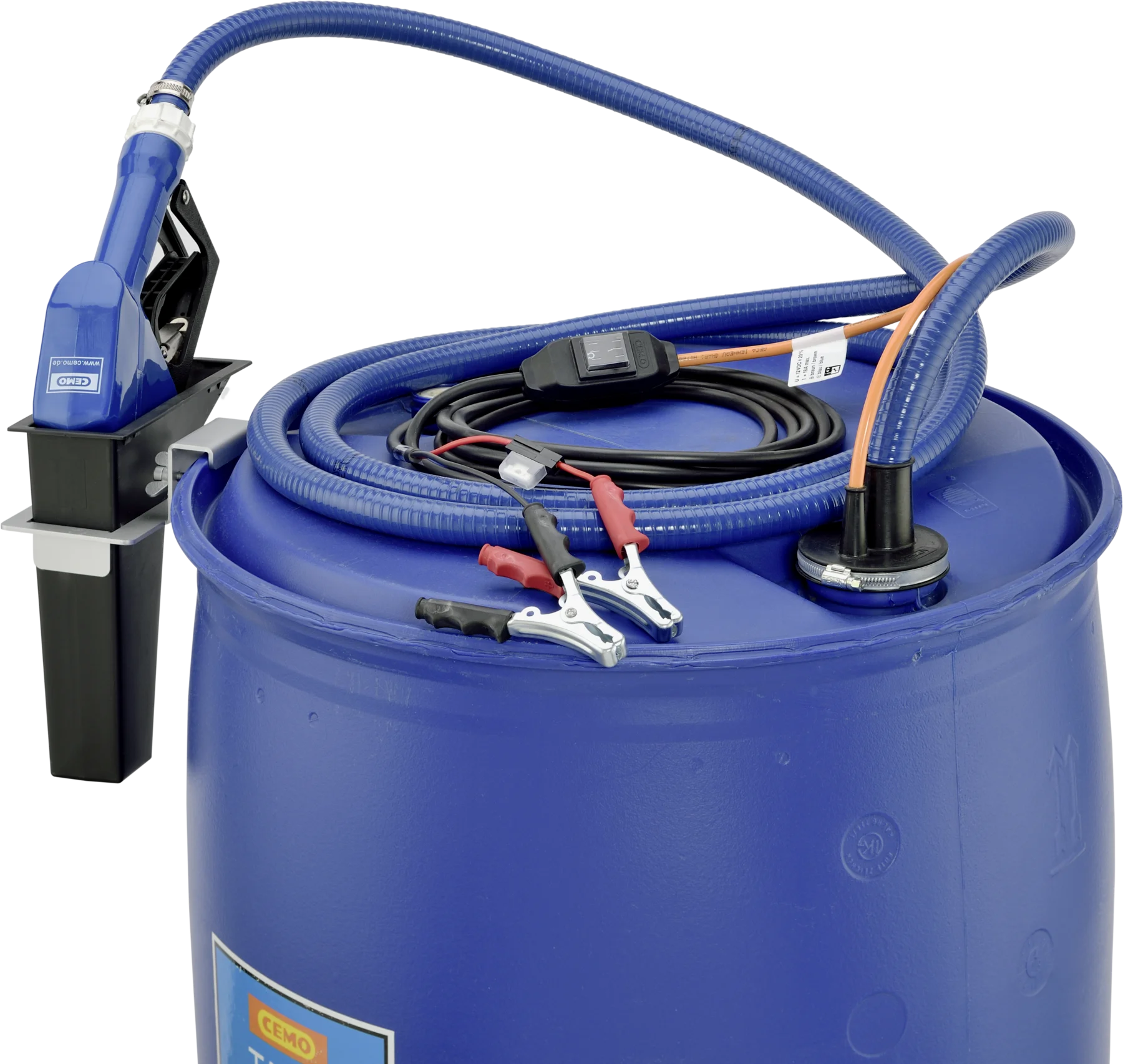 Dränkbar pump CENTRI SP 30, 12 V för AdBlue®, vatten och kylarvätska, kit med kabel, slang, automatiskt munstycke