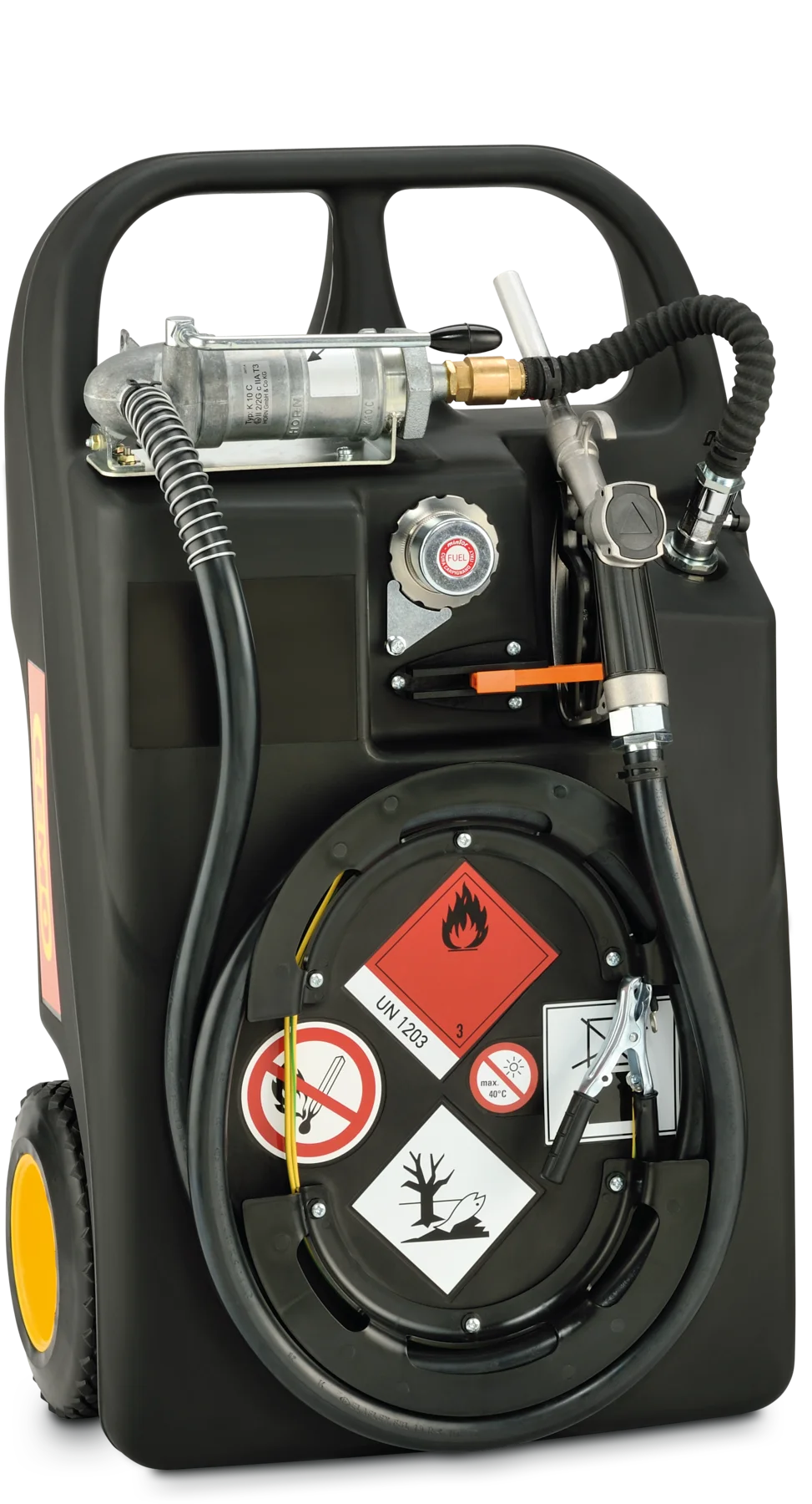 Fuel trolley ExO 60 l, with hand pump