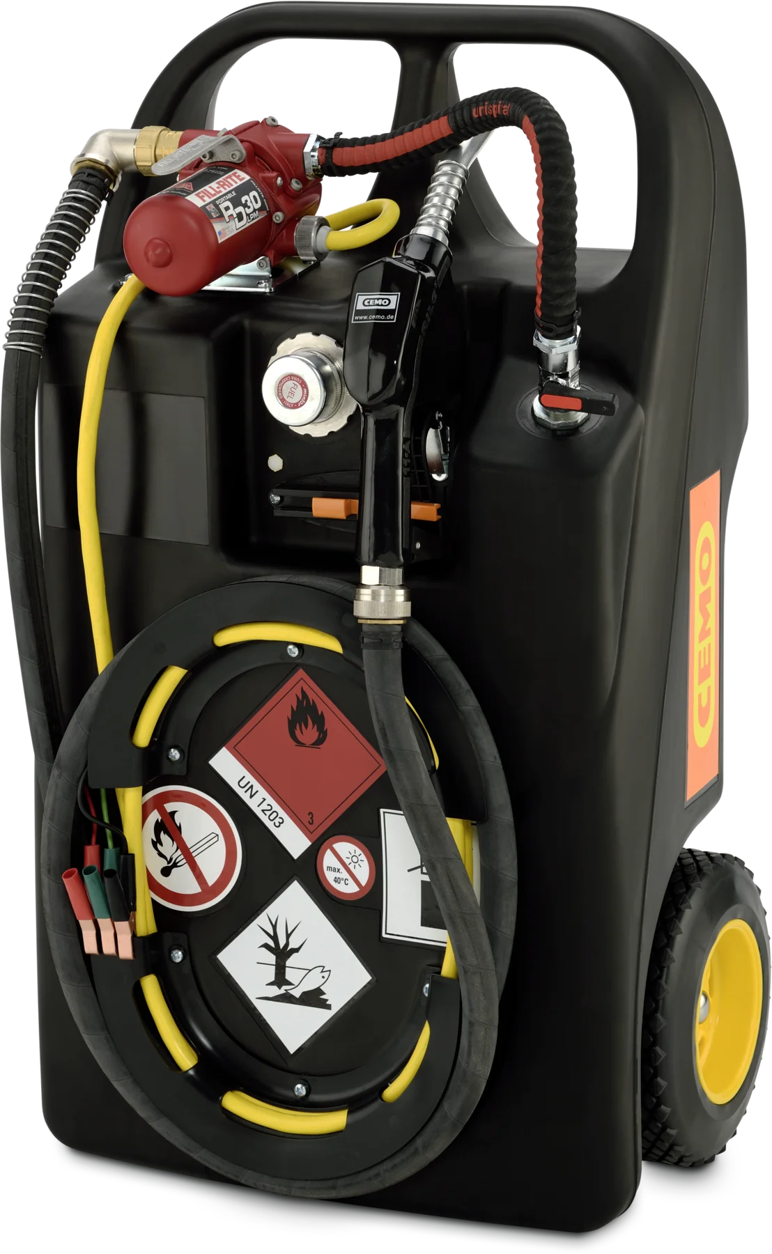 Fuel trolley Ex0 60 l, with electric pump