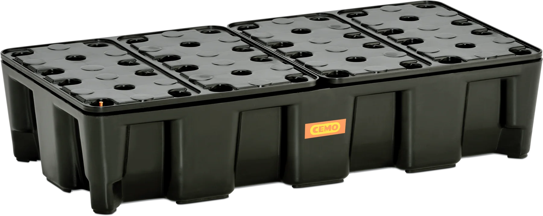 Vasca di raccolta in PE 35 HD con griglia in PE