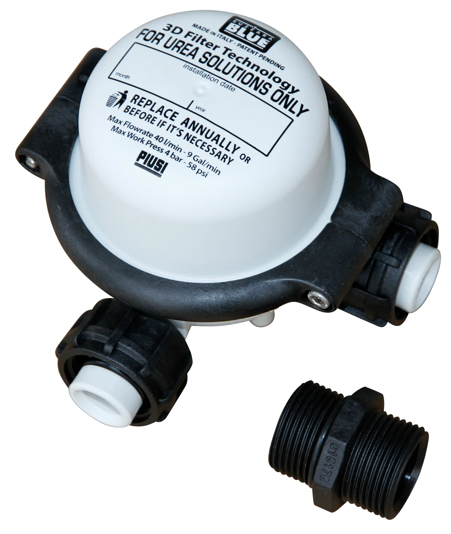 AdBlue® 3D-filter med lång livslängd