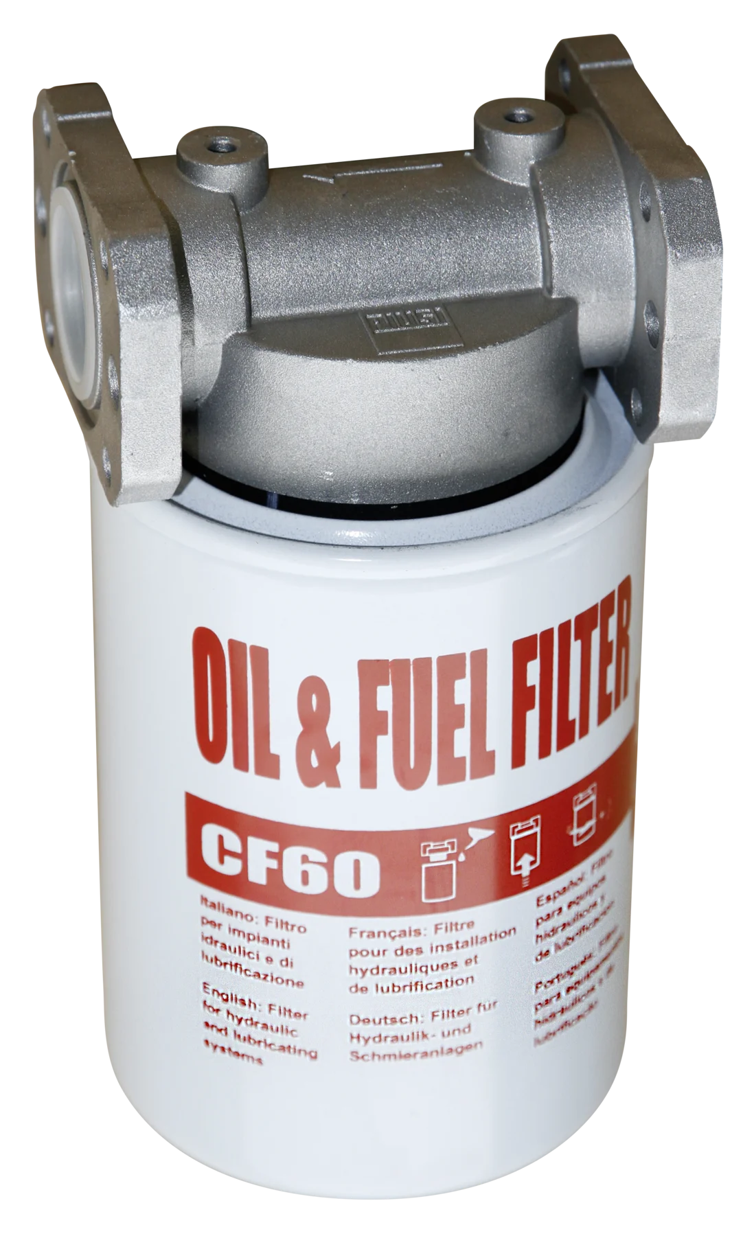 Patronfiler för olja, diesel och bränslen.