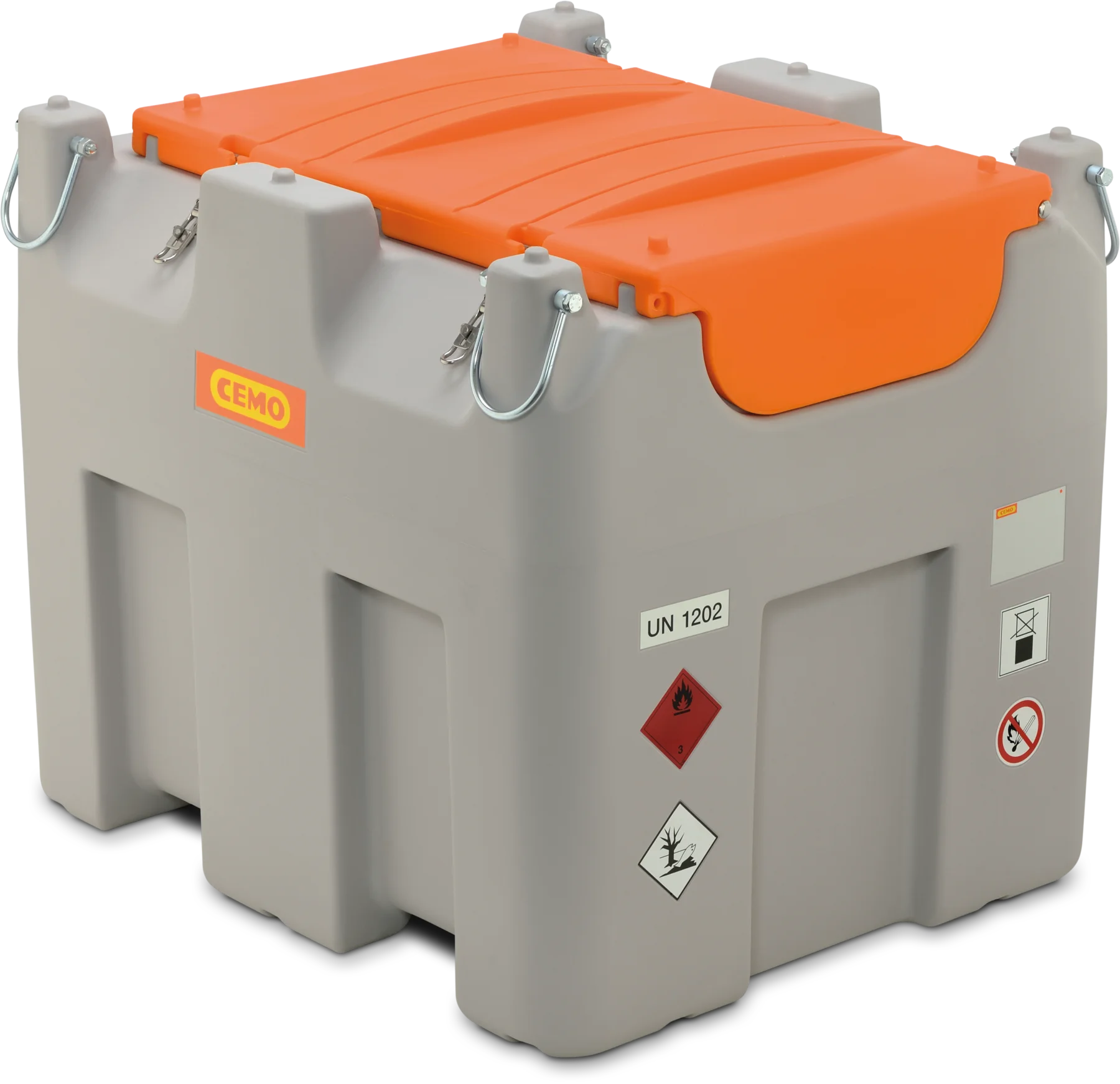 DT-Mobile Easy dieseltank, 980 l Premium, Bipump 12 V