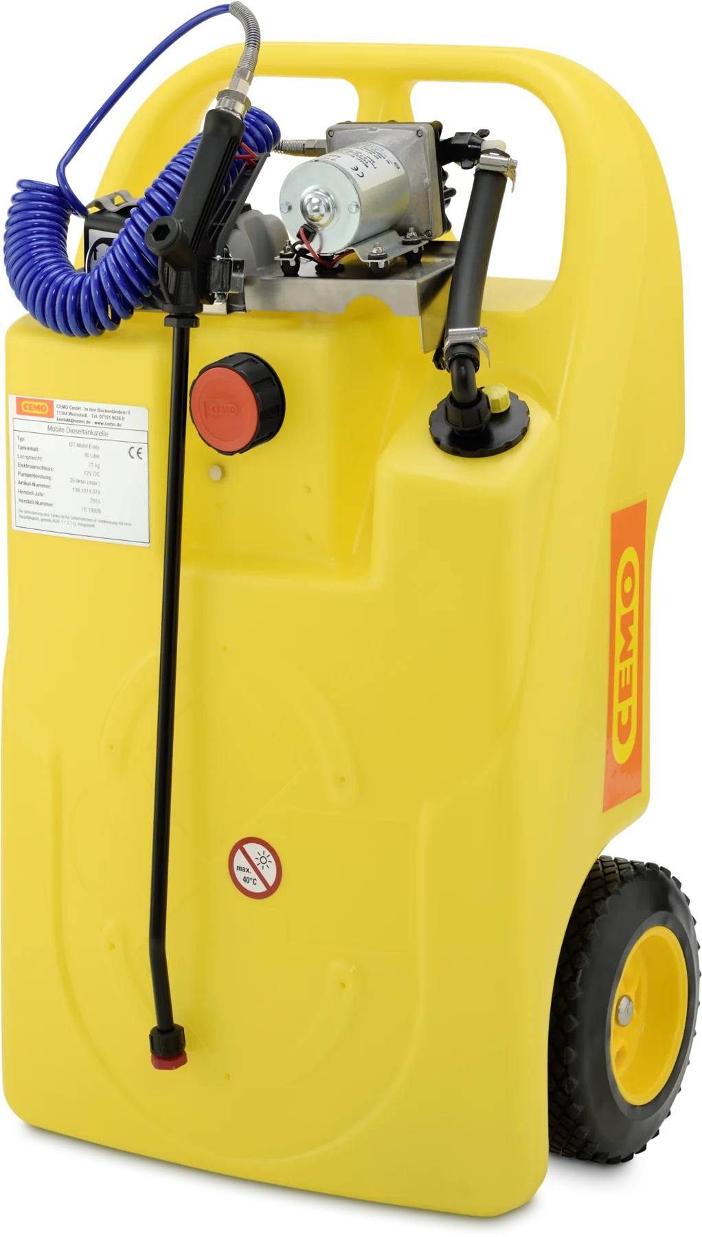 Caddy spruzzatore 60 l                 Caddy spruzzatore 60 l per liquidi decongelanti