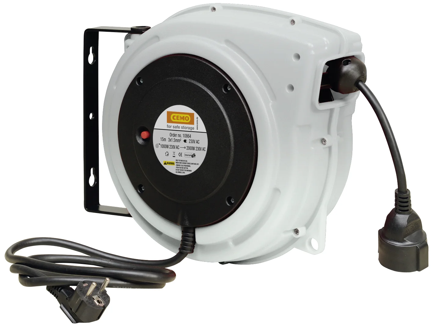 Automatisk slangvinda för kabel