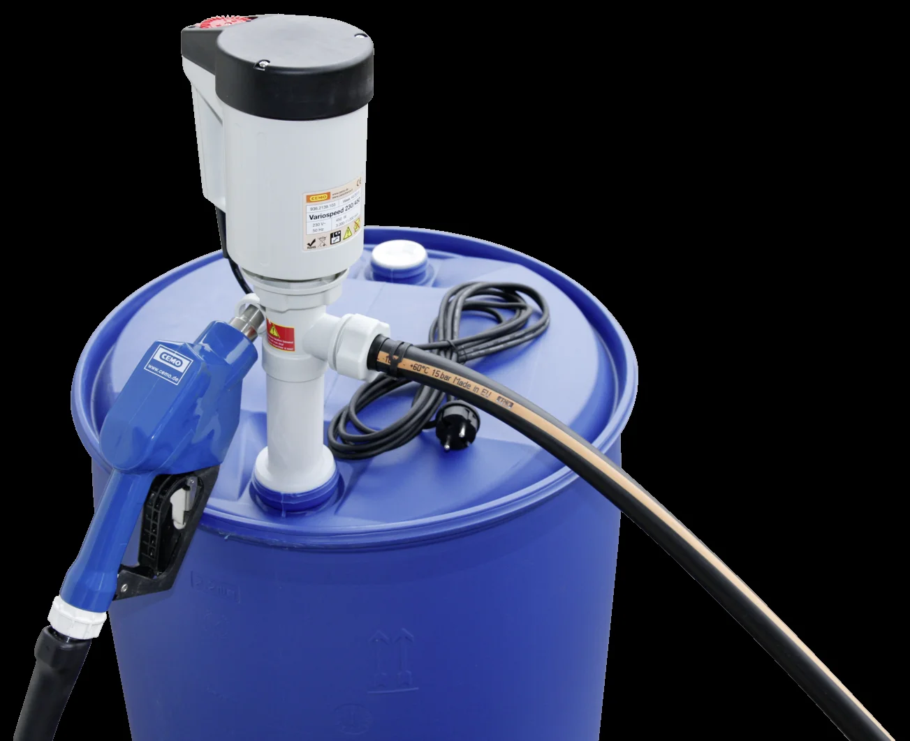 Fatpump-kit ECO-1 med automatiskt leveransmunstycke, max. 35 l/min