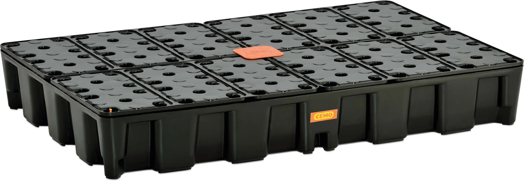 Bandeja de retención PE 120 HD con rejilla de PE – sin homologación*