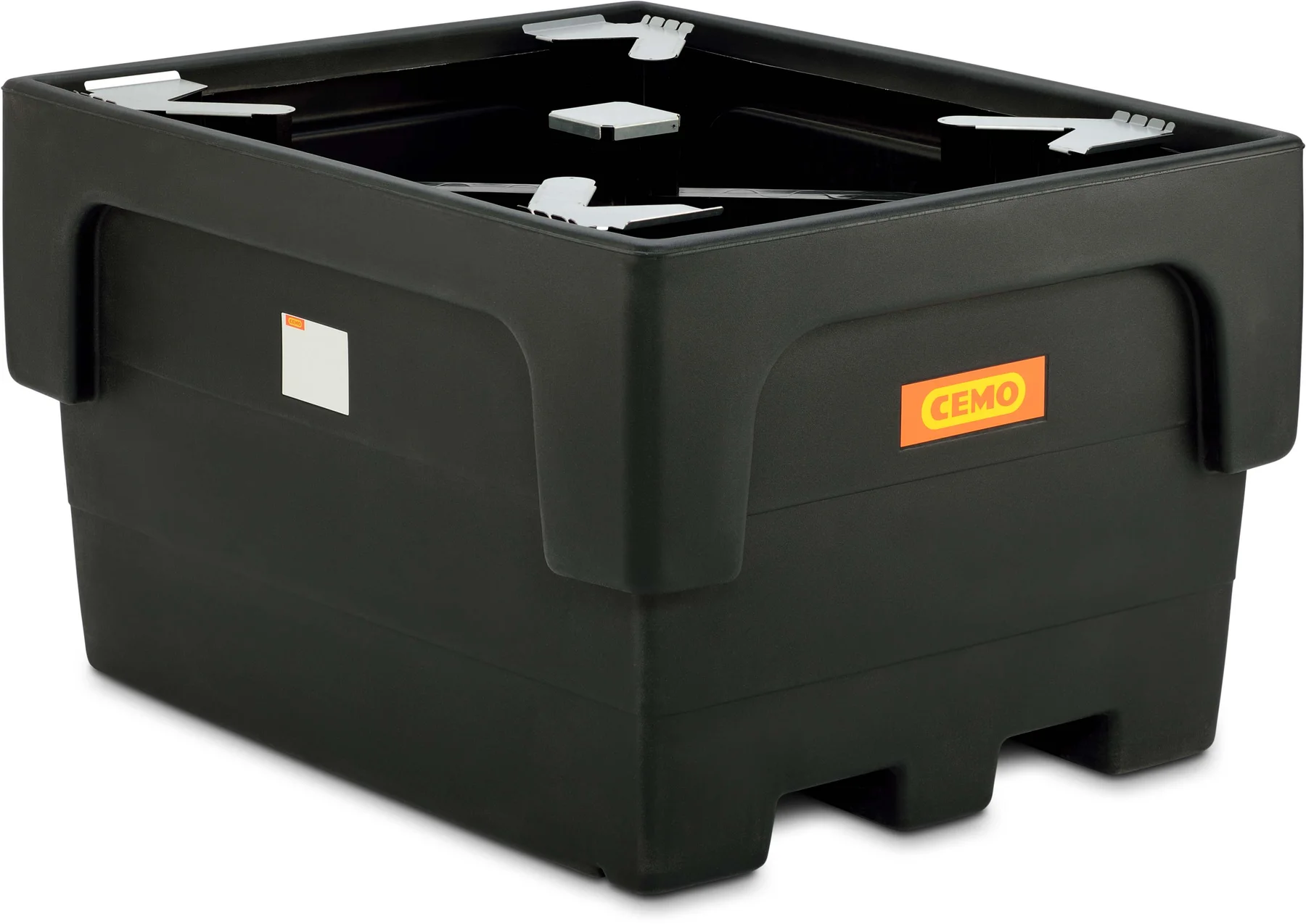 IBC-spillbehållare 1100/1-PE med stödjande tvärstång