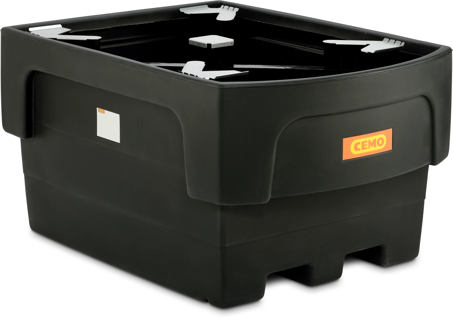 IBC-spillbehållare 1100/1-PE med påfyllningsfäste