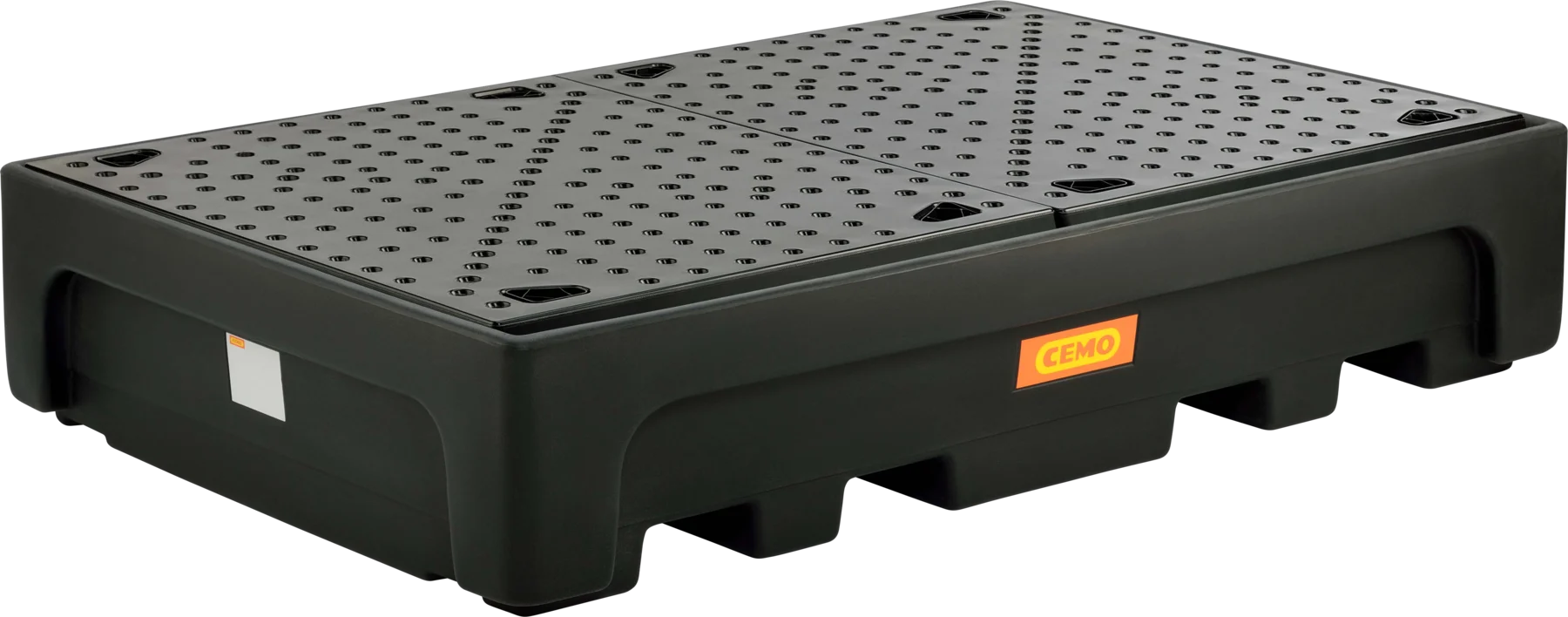 Vasca di raccolta IBC 1100/2-PE con piastra perforata in PE