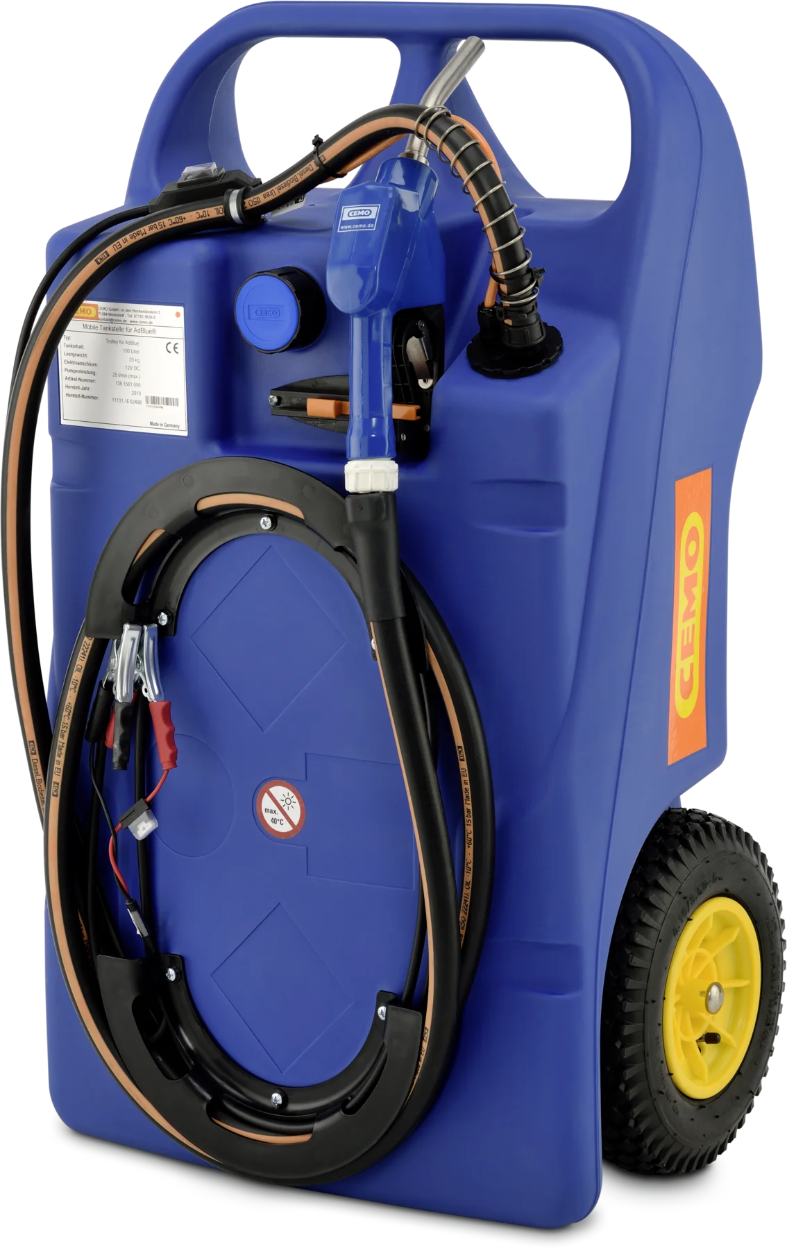 Trolley for AdBlue®, 100 L