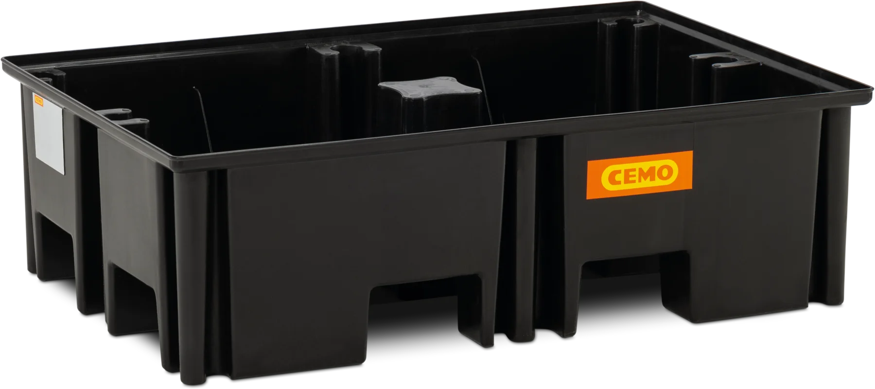 PE pallet sump 120 x 80 cm, 220 l without grating