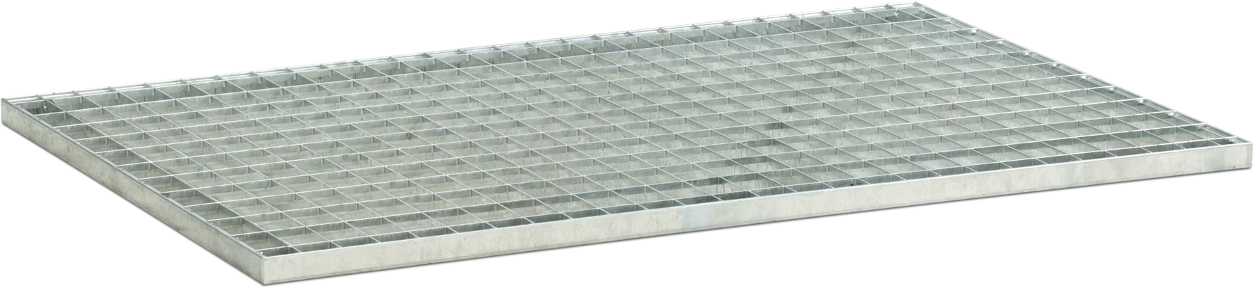 Griglia in acciaio per vasche di raccolta in PE per pallet 120 x 80