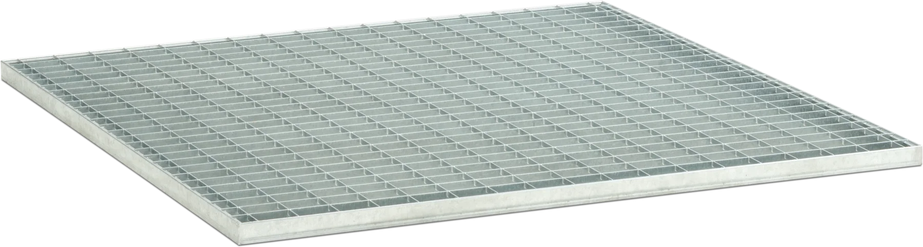 Steel grid for PE pallet sump 120 x 120