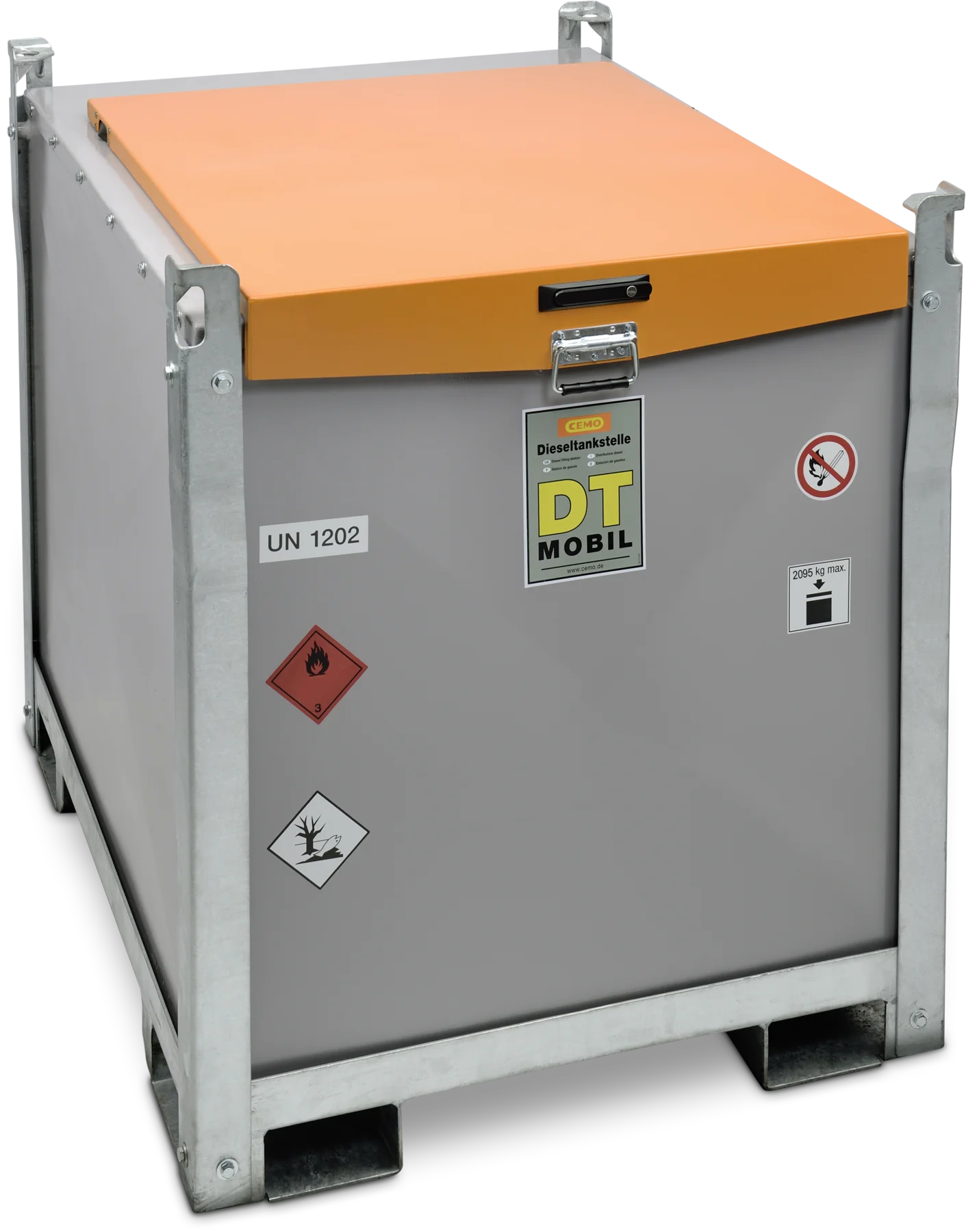 Depósito DT-Mobile PRO COMBI PE ST de diésel Premium Plus Bipump 12 V