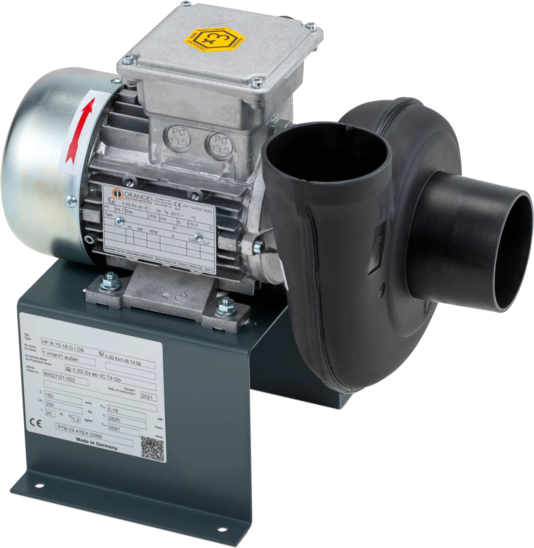 Radial Fan 380 V Model 3