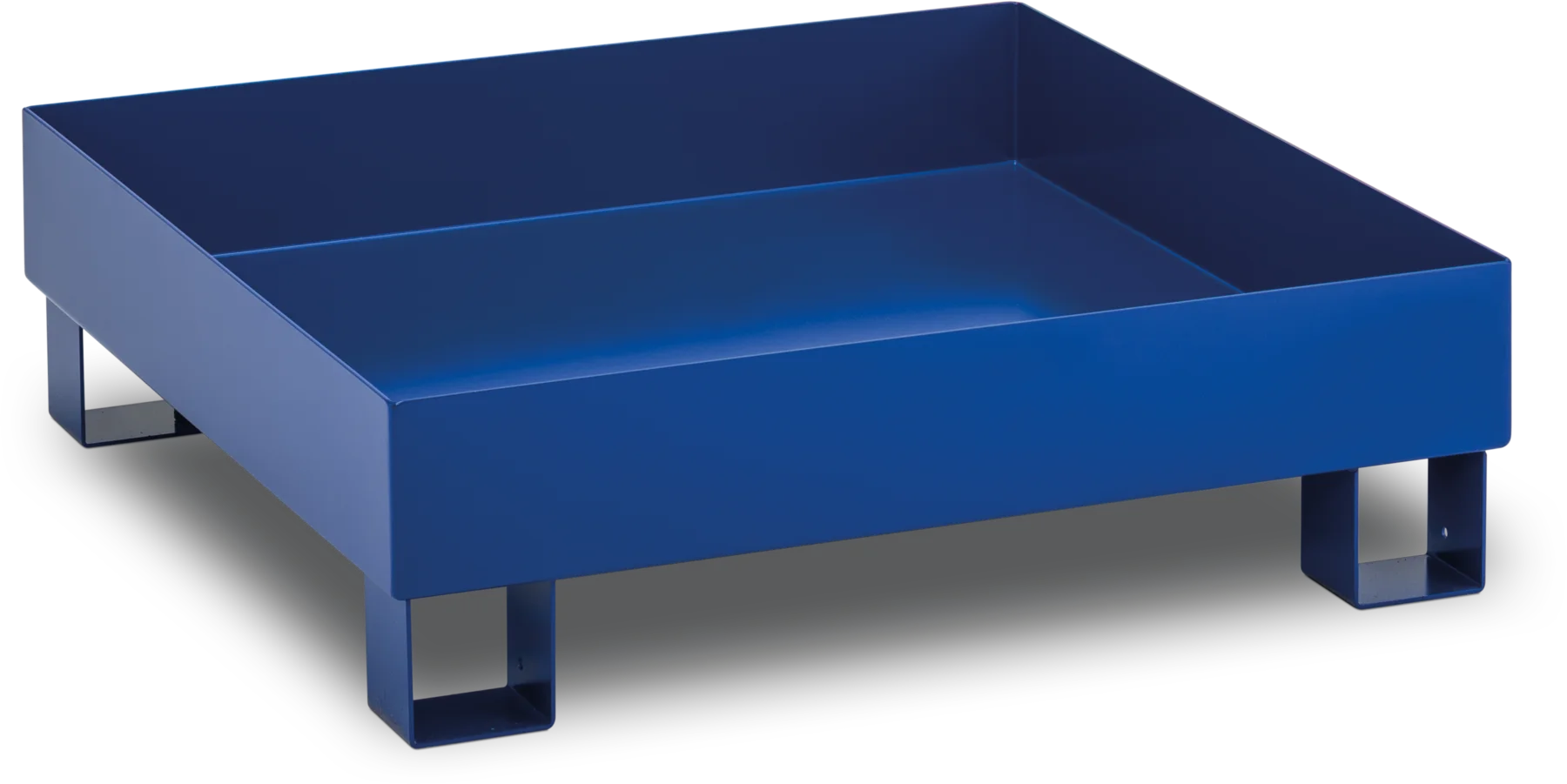 Steel sump painted without grating for 60 L drums