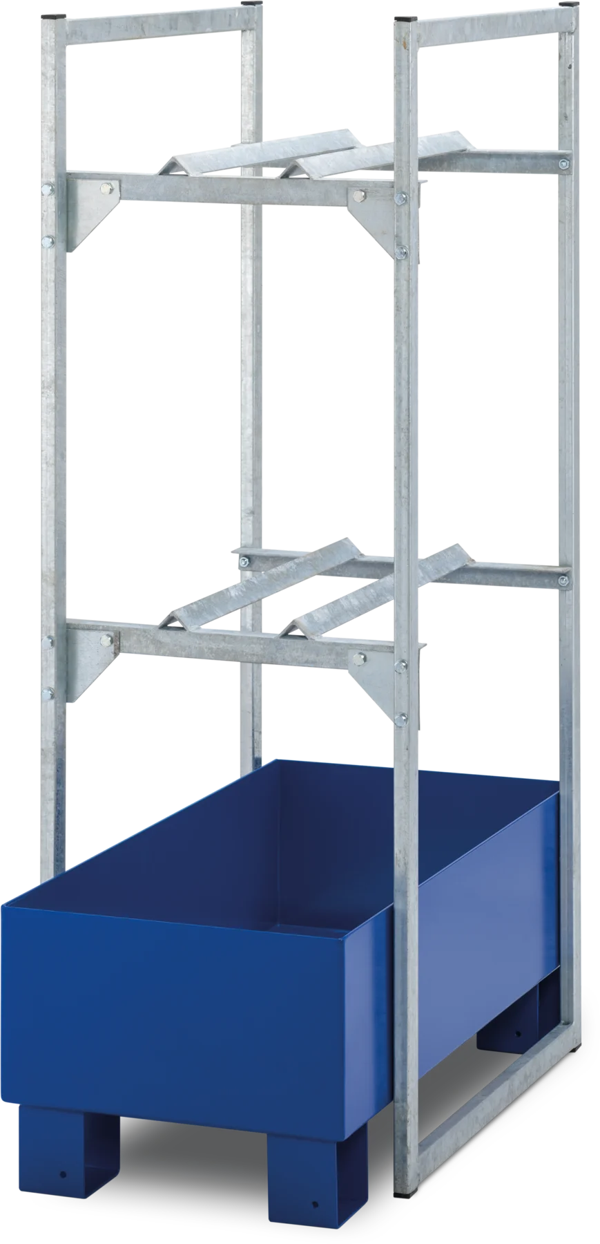 Drum rack type 120 Model 1 with steel sump