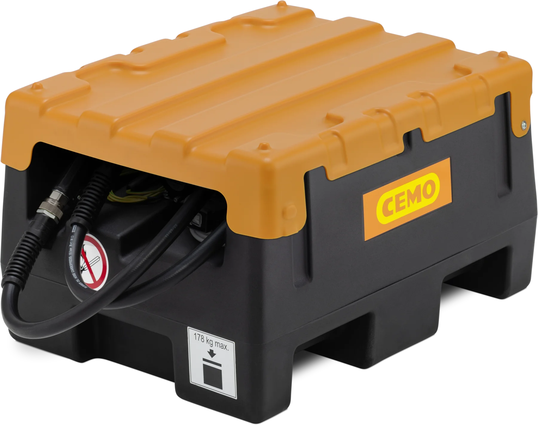 KS MOBILE EASY 120 L with pump and hinged lid