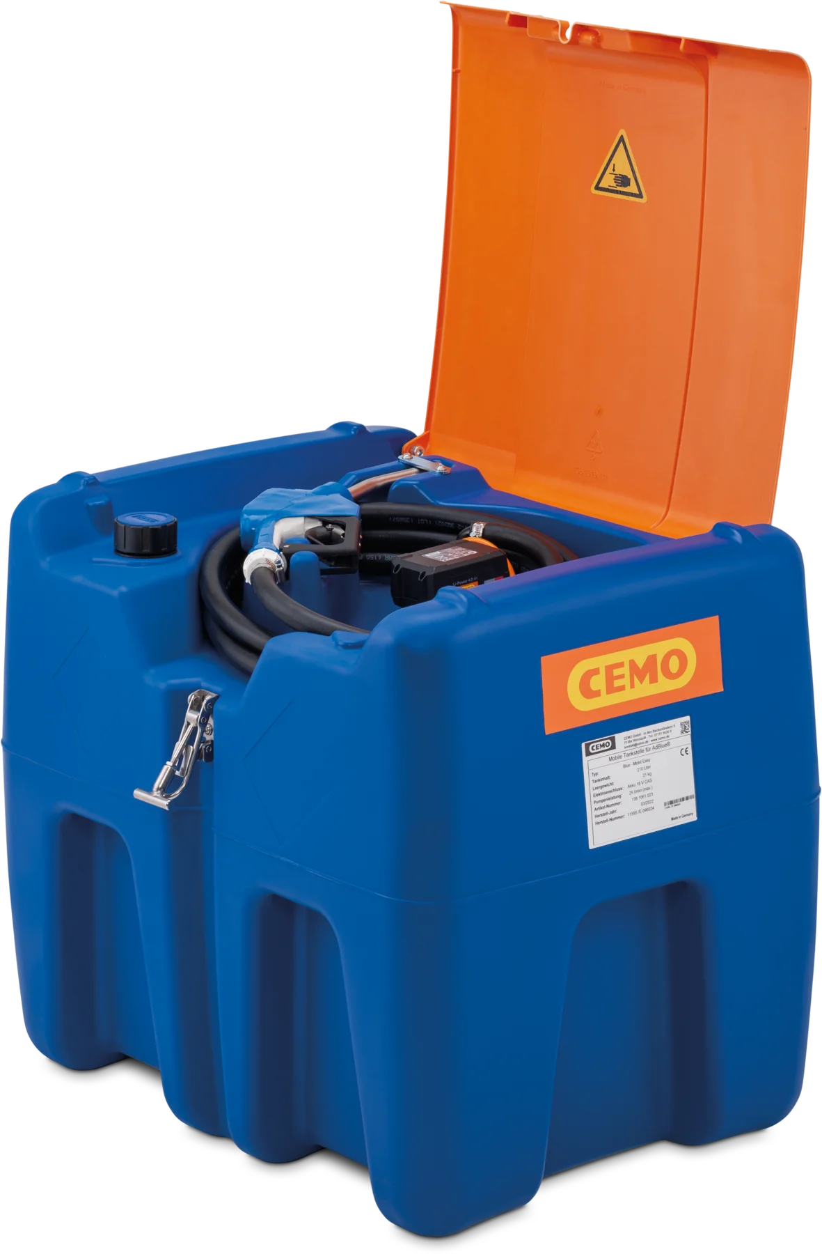 CEMO Blue-Mobil Easy for AdBlue® with CAS battery