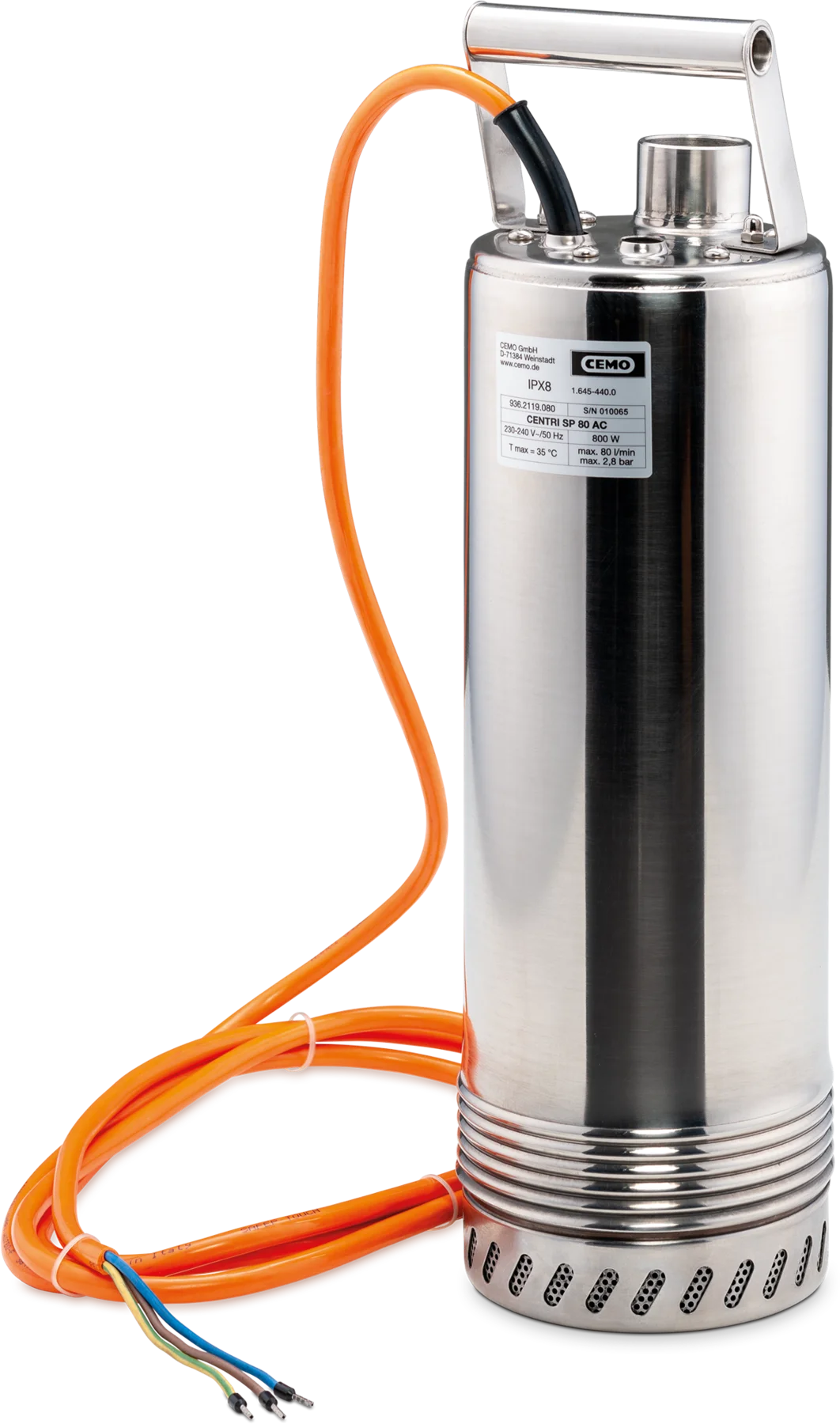 Pompa a immersione CENTRI SP 80 AC