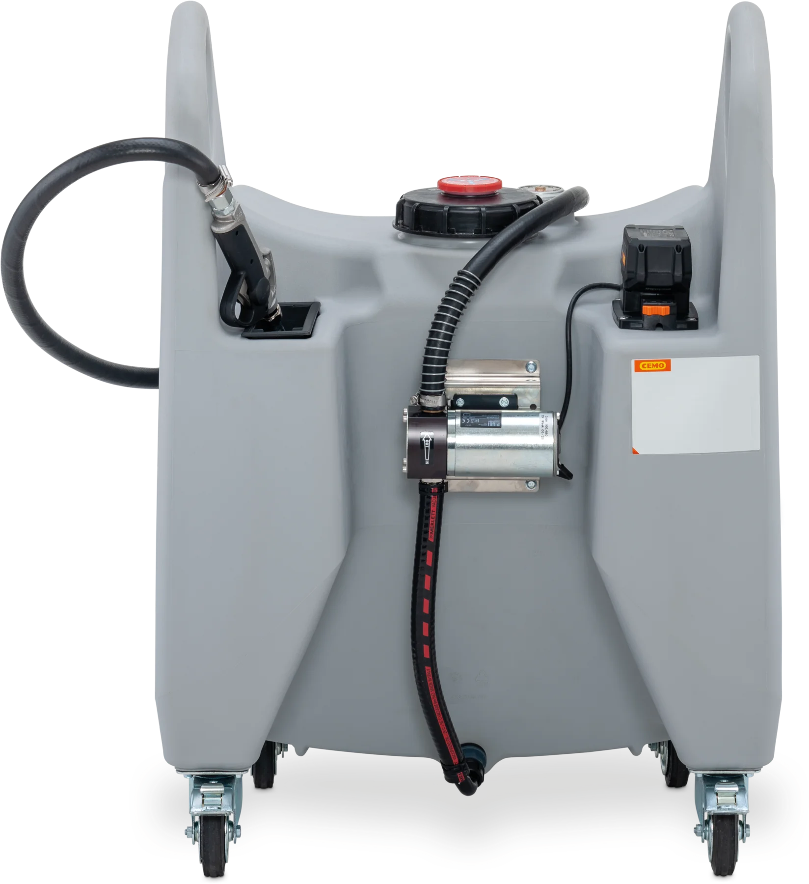 Transfer trolley for oil 130 L without CAS battery and charger