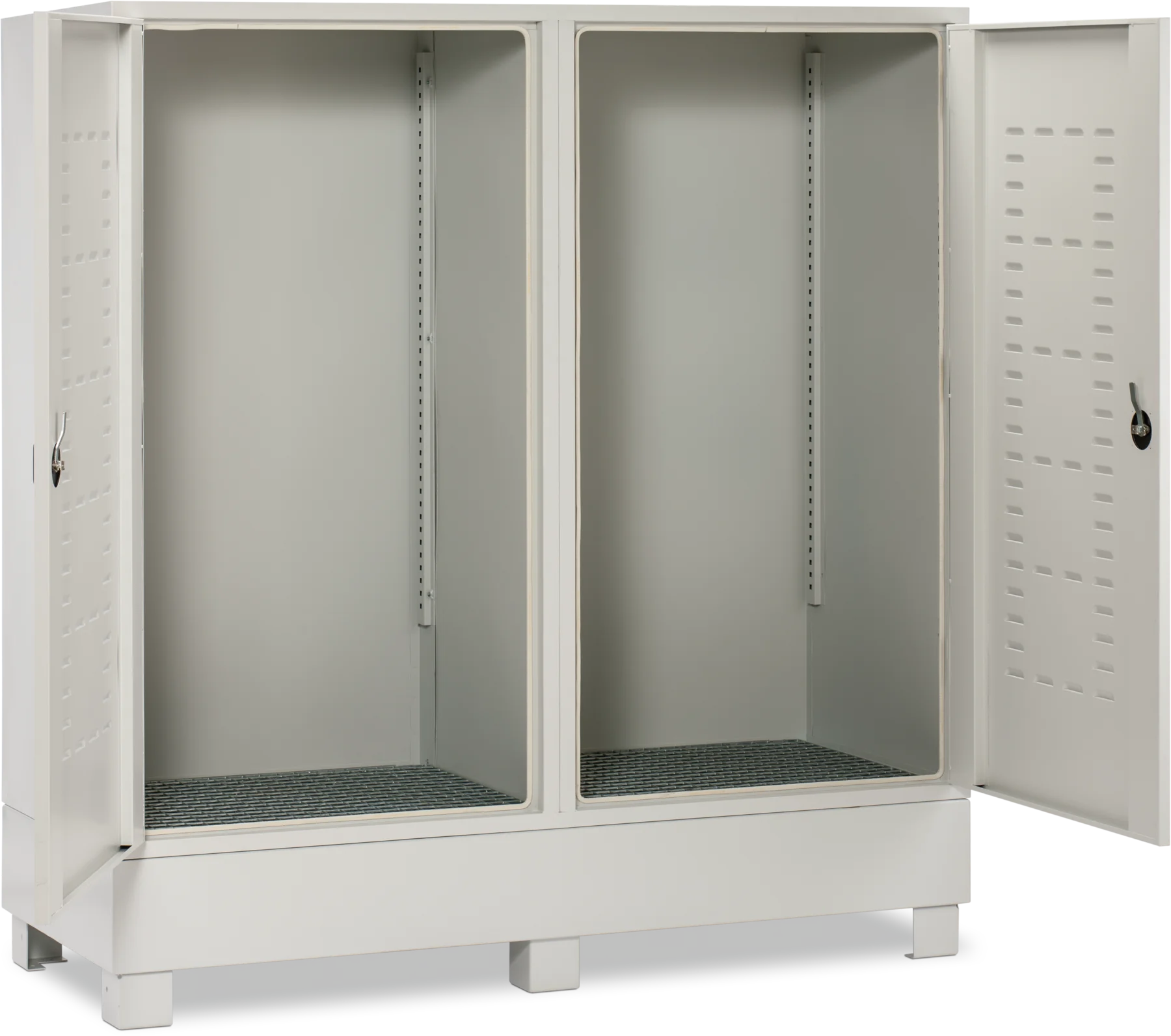 Depå för farliga ämnen kompakt 220 för 2 fat