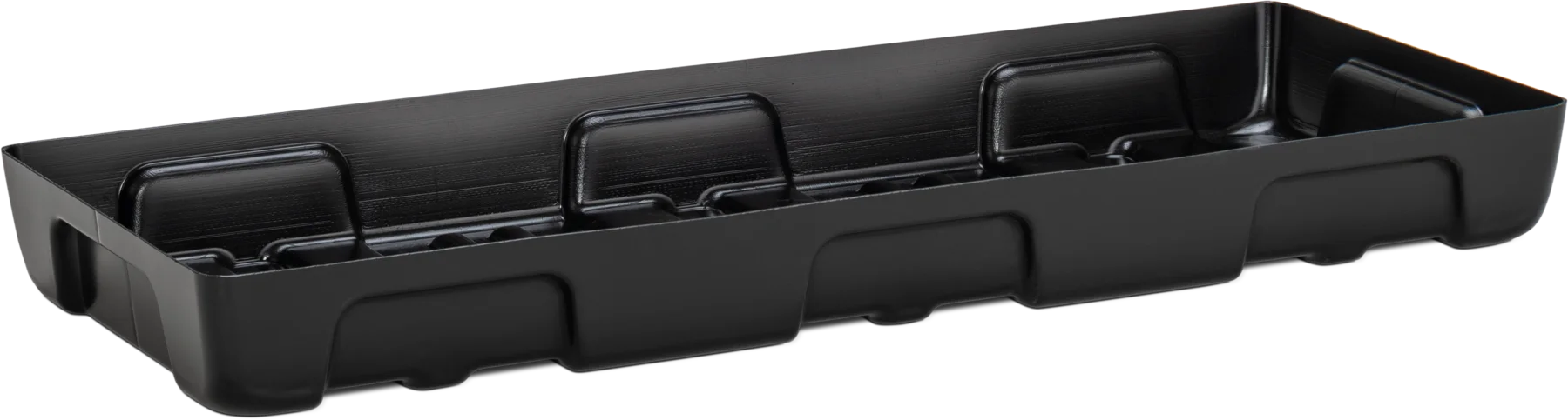 Vasca di raccolta in PE per scaffali e piccoli recipienti 10/4