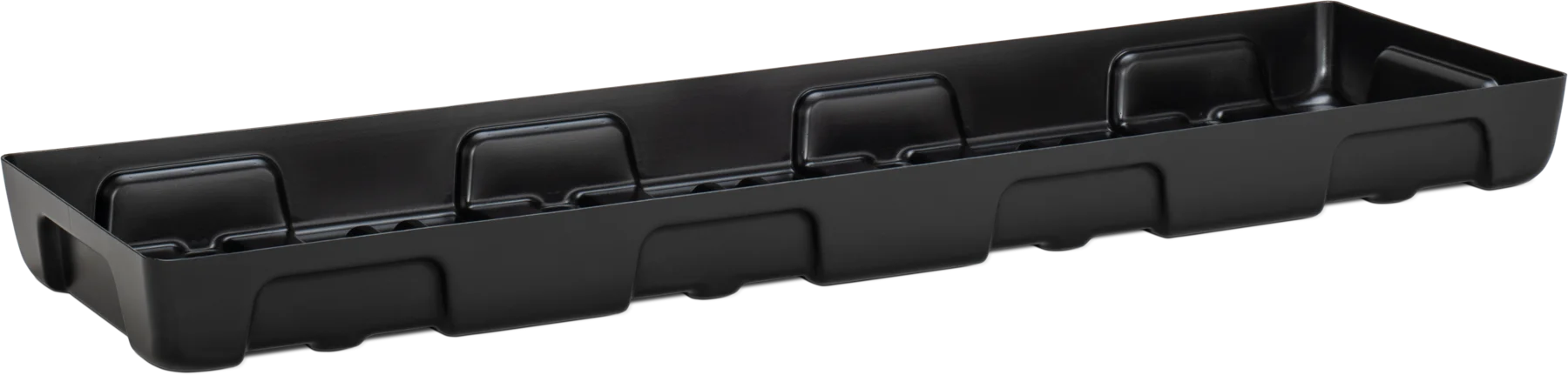 Bandeja colectora de estante, contenedor pequeño de PE 13/4