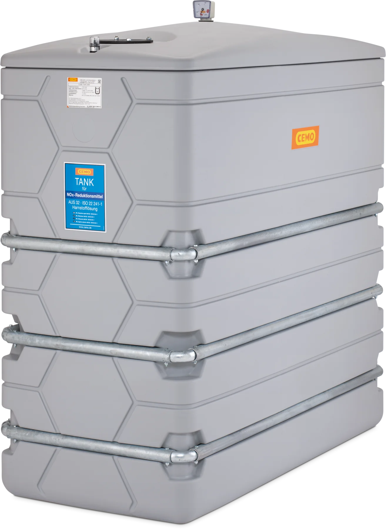 CEMO CUBE Slimline 2000 L for AdBlue®