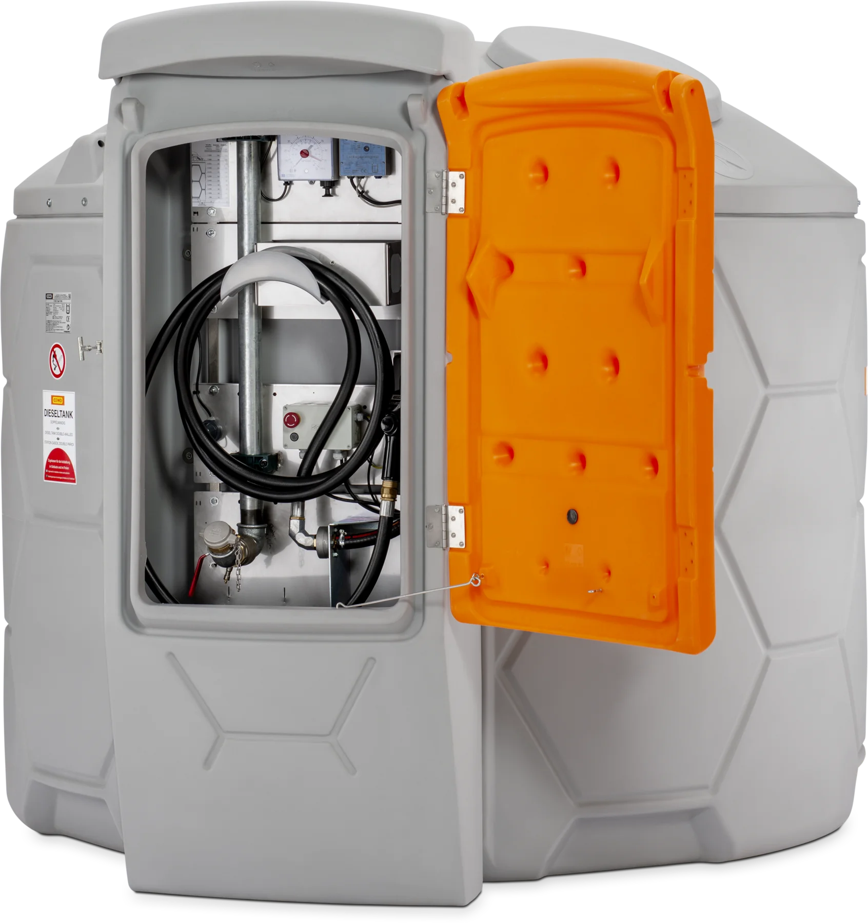 CUBE dieseltank 7.500 l Outdoor fastfill Basic