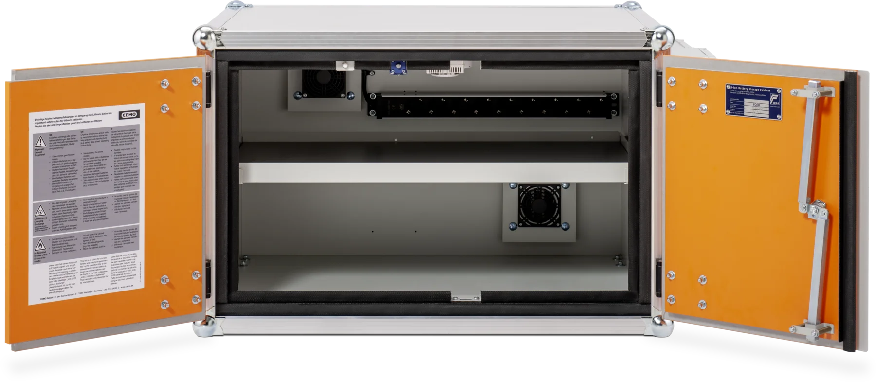 CEMO Battery charging cabinet Premium Plus 8/5