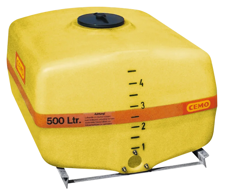 Koffertformad tank 500 l, kort