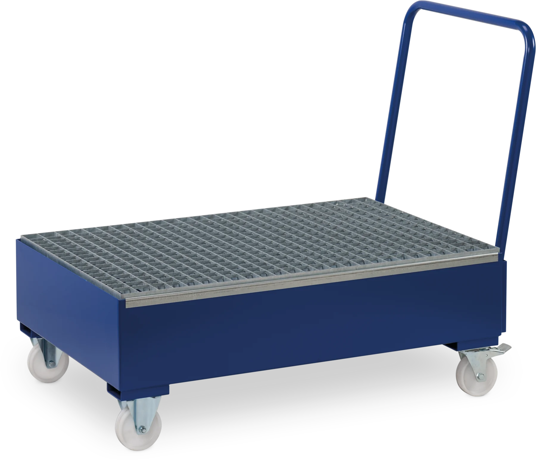 Mobile steel sump pallet type SW2-mobile painted
