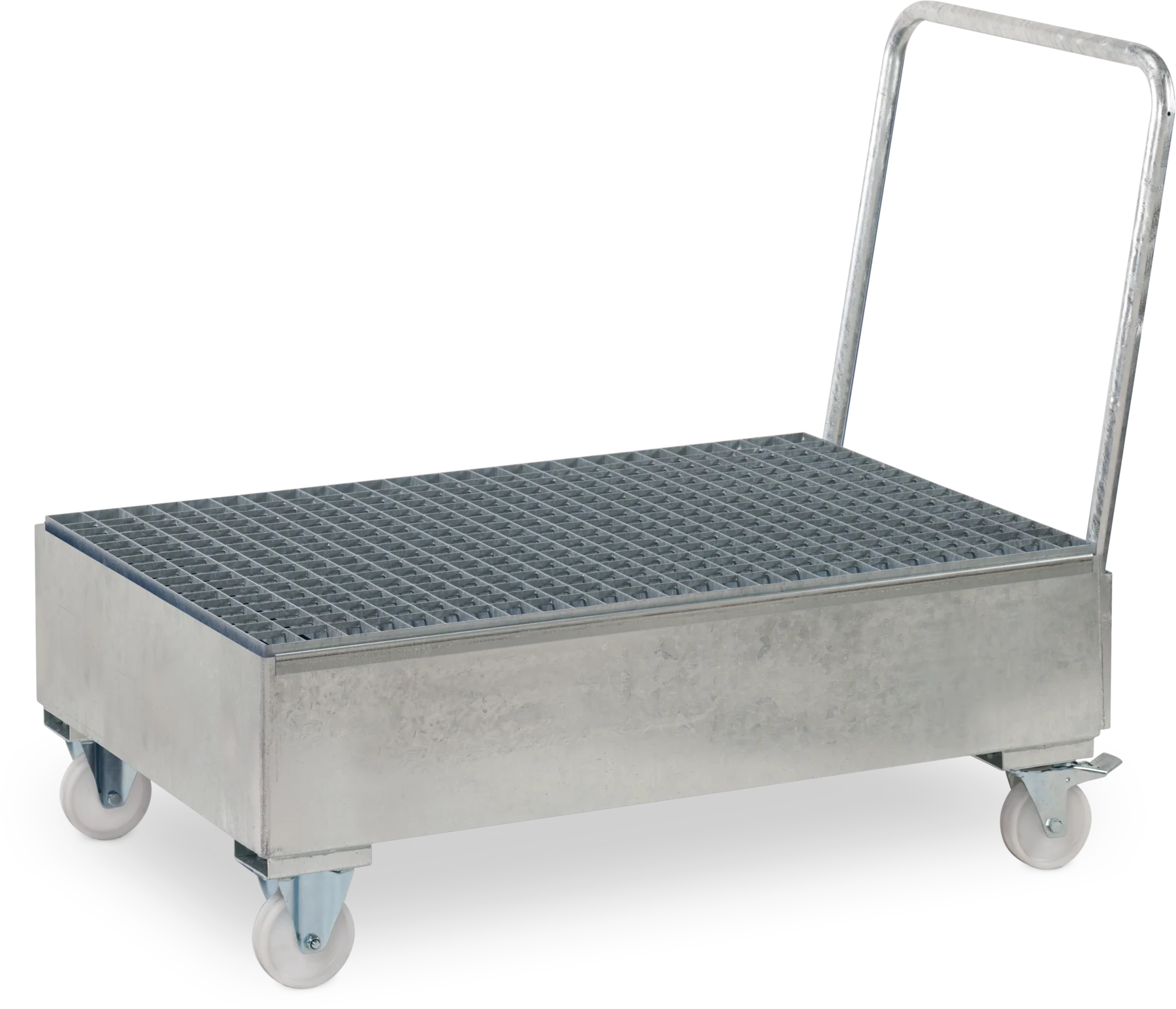 Mobile steel sump pallet type SW2-mobile galvanised