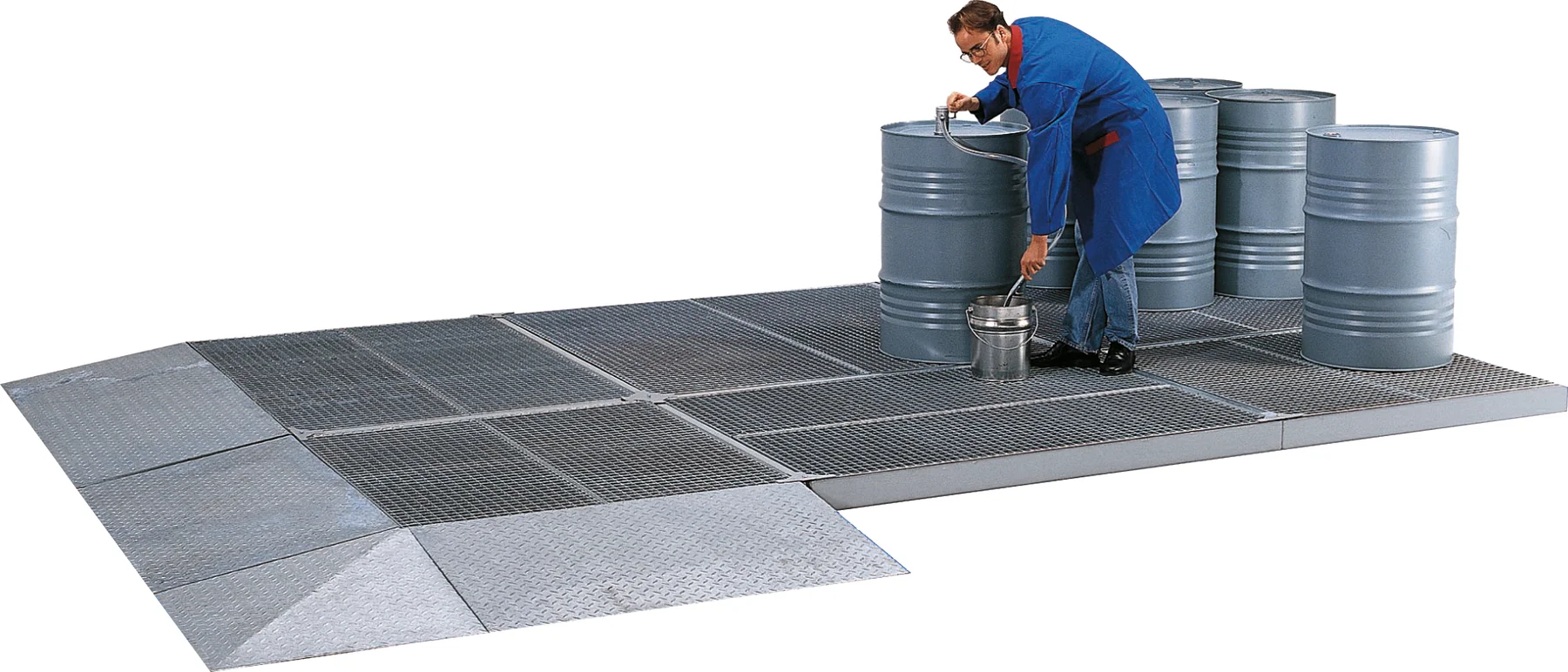 Access ramp type AR13 galvanised