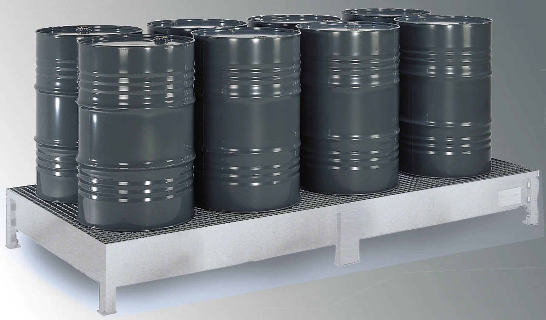 Sump pallet type SW8 galvanised model